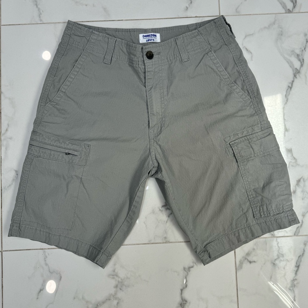 DENIZEN from Levi's Men's 10" Straight Fit Cargo Shorts size W 30